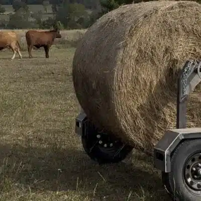 DIY Hay Bale Unroller and Transporter - BALE BUGGY