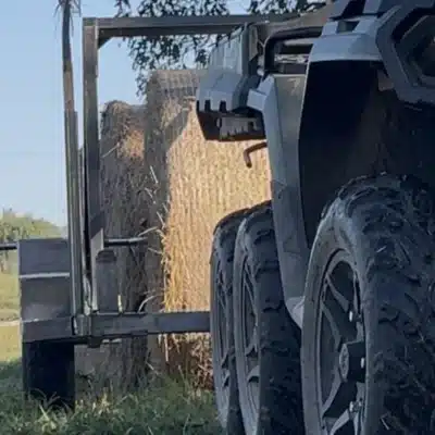 DIY Hay Bale Unroller and Transporter - BALE BUGGY