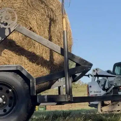 DIY Hay Bale Unroller and Transporter - BALE BUGGY