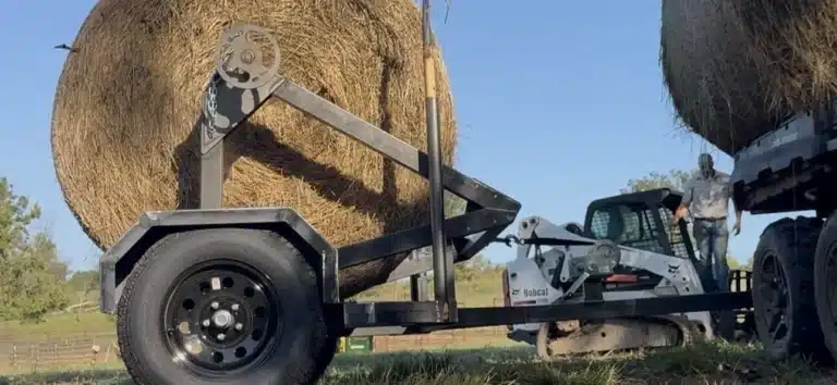 DIY Hay Bale Unroller and Transporter - BALE BUGGY