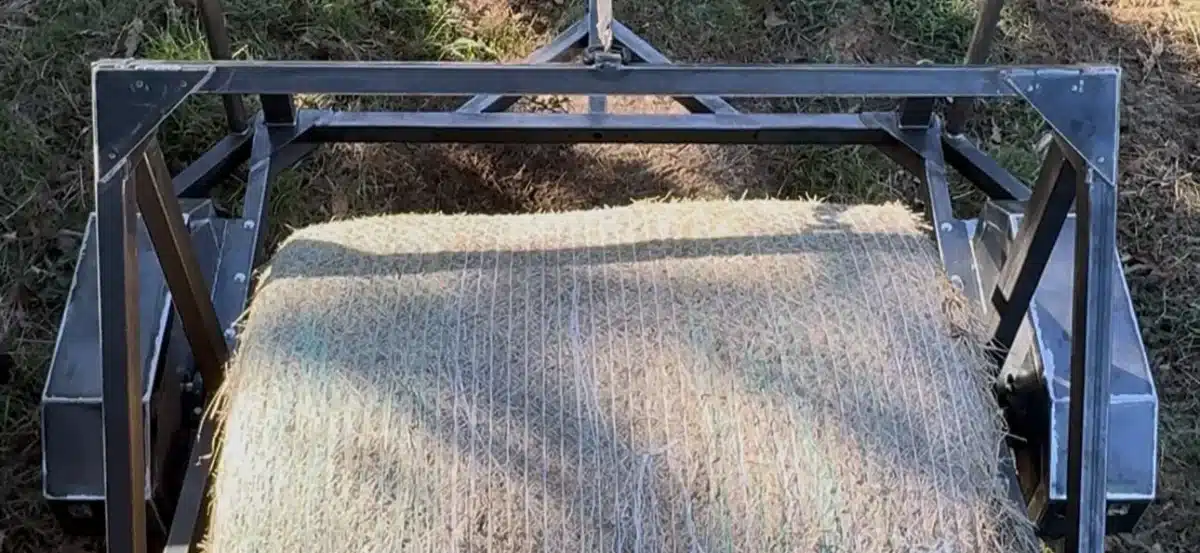 DIY Hay Bale Unroller and Transporter - BALE BUGGY