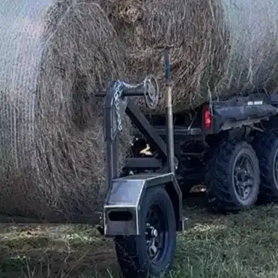 DIY Hay Bale Unroller and Transporter - BALE BUGGY
